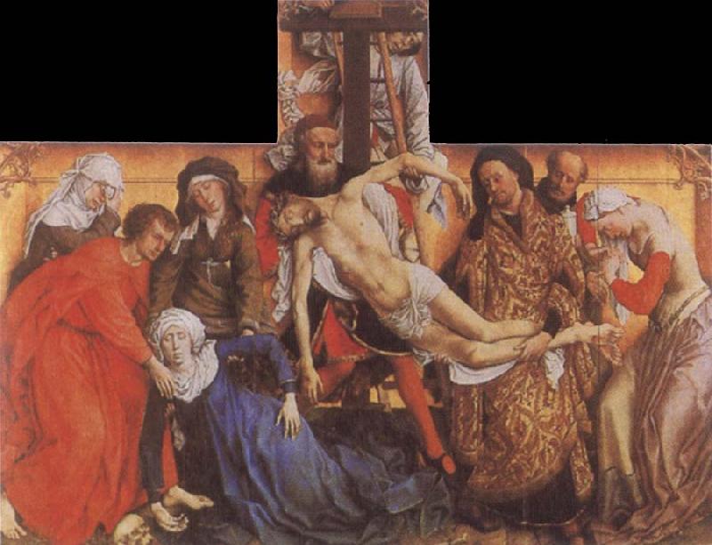 Rogier van der Weyden Deposition France oil painting art